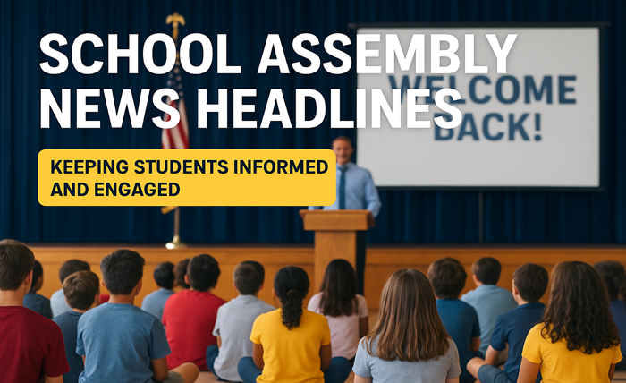 school assembly news headlines