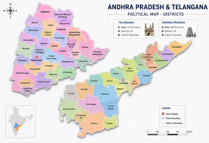 eenadu district edition coverage map