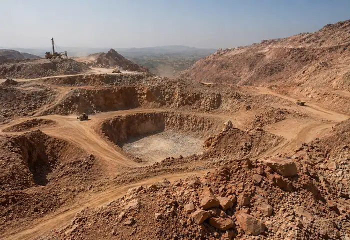 illegal mining destruction Aravalli hillside Rajasthan