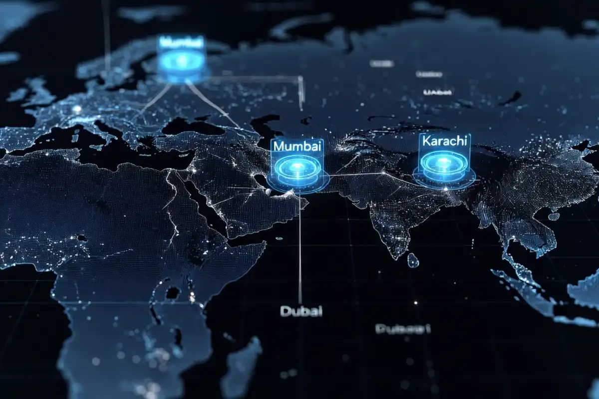 Illustrated map of D-Company network in Dawood Ibrahim news