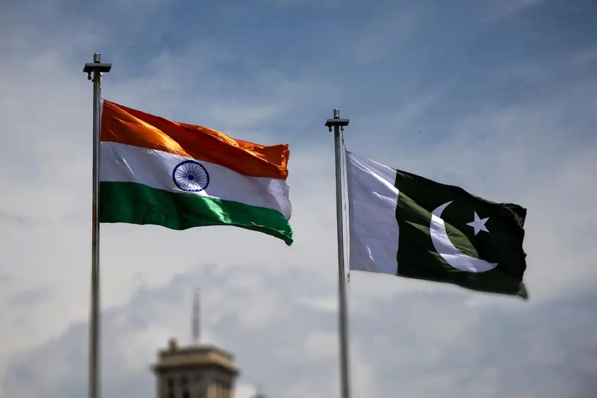 India and Pakistan flags symbolising Dawood Ibrahim news diplomatic angle