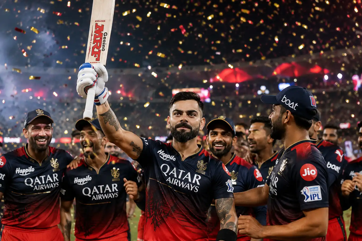 Virat Kohli in Test whites during his final matches for India
